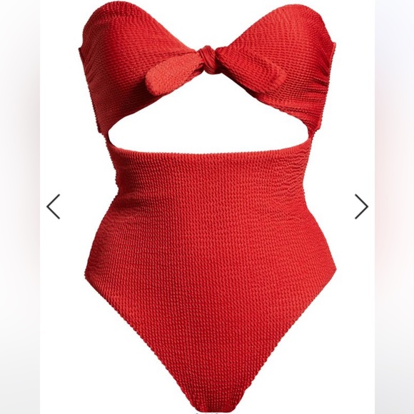NWT VERONICA BEARD “Bethany” Red Swimsuit - Size Medium - Picture 5 of 6
